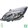 Hauptscheinwerfer links 12 V W21/5W Halogen HELLA für u.a. OPEL Meriva B-polig
