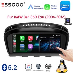 8,8 Zoll Linux CarPlay für BMW E60 E61 E90 E91 CCC Android Auto Autoradio BT USB