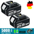 2X 5000mAh Akku Für Makita 18V 5.0Ah BL1860B BL1850 BL1840 BL1830 Ersatzakku LED