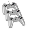 3 ORIGINAL PS1 - PLAYSTATION 1 CONTROLLER in GRAU (SCPH-1080) #3