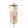 Luftfilter SOFIMA S 5850 A für LAND ROVER 88/109 MK III Geländewagen offen