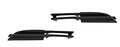 2x Gitter Blende Stoßstange Nebelscheinwerfer R+L für BMW 3 (E46) 01-05 BENZIN