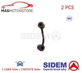 STABILISATOR STABI LINKS+RECHTS VORNE SIDEM 63566 2PCS H NEU OE QUALITÄT