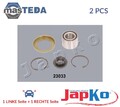 423033 RADLAGERSATZ RADLAGER SATZ HINTEN JAPKO 2PCS FÜR RENAULT CLIO IV 55KW