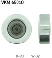 SKF Umlenk-/Führungsrolle, Keilrippenriemen  für MITSUBISHI