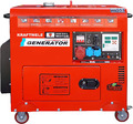 Generator Diesel 230V 400V Stromerzeuger 3-Phasen AVR 9,8kW Notstrom  Lagerware