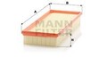 MANN-FILTER Luftfilter für FORD LTI