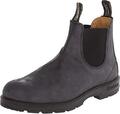 Blundstone, Classic 587, australian Chelsea Boots, unisex, rustic black, Leder