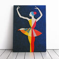 Wunderschöne Ballerina Leinwand Wandkunst Malerei gerahmt Dekor Poster Druck Bild