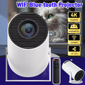 4K Mini Projektor 10000 Lumen LED 1080P WiFi Bluetooth Tragbares Heimkino