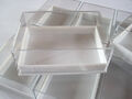10 Stück: 80x55x32 mm Dosen für Mineralien Sammelkasten Mineraliendosen Sammlung