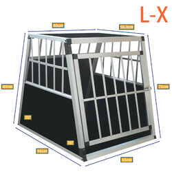 ALU Hundetransportbox Autotransportbox Hundebox Transportbox Reisebox Alubox Neu✔️stabil und sicher ✔️geringes Gewicht ✔️Größenwahl