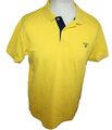 GANT HERREN Polo shirt Polohemd T-SHIRT OBERTEIL GELB Gr. XL 70CM