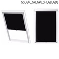 Verdunklungsrollo für Velux Verdunkelungsrollo Rollo Schwarz GGL,GGU,GPL,GPU