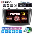 Autoradio Carplay 2+64G Android 13 GPS Navi BT WIFI Cam Für Mazda 3 BL 2010-2013