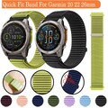 Quick Fit Sport Nylon Armband Für Garmin Fenix 8 E 7 7X 6 6X Epix Pro 5 5X Plus