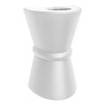 Weiß Moderne Wandleuchte Leuchter Außenlampe Garten 2x60W/E27 IP44 19x15x30 [cm]
