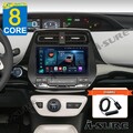 DAB+ 64G Android 14 Autoradio GPS CarPlay 8 Kerne Für Toyota Prius MK4 2016-2022