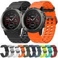 Für Garmin Fenix 3 HR 6 6X Pro 5 5X Plus 8 E 7 7X Quickfit Sport Silikon Armband