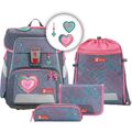 Step by Step Space Schulranzen-Set 5tlg. #STP-188184 (glitter heart)