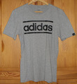 Adidas T-Shirt Gr. S Kurzarm Grau