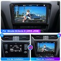 32GB Android 14 Autoradio Für Skoda Octavia III 2013-2018 CarPlay GPS NAVI WIFI