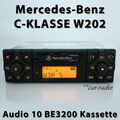 Original Mercedes W202 Radio Audio 10 BE3200 Becker Kassettenradio S202 C-Klasse