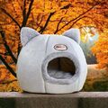 Katzenhöhle Katzenbett Haustierbett Bett Plüsch Schlafplatz Katze Hunde Warm Neu