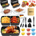 17x Heißluftfritteuse Airfryer Zubehör für Ninja Foodi Flexdrawer 10,4L AF500EU