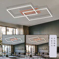 LED Deckenlampe Holzdekor Deckenleuchte FERNBEDIENUNG Schlafzimmer CCT Esszimmer