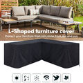 Lounge Set Schutzhülle L Form Sofa Abdeckung Abdeckhaube Gartenmöbel Abdeckplane