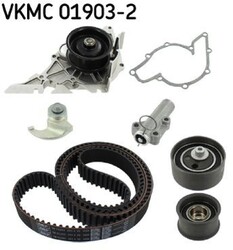 SKF VKMC01903-2 Wasserpumpe + Zahnriemensatz Zahnriemensatz Zahnriemen für Audi 