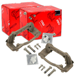 2X TRW HALTER BREMSSATTEL TRÄGER VORNE BEIDSEITIG PASSEND FÜR MERCEDES-BENZ