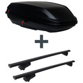 Dachbox G3 Bicube + Dachträger G3 Clop für Dacia Logan Kombi/MCV I Typ KS FP Set