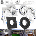 LED Bad Einbaustrahler Spots IP44 GU10 230V 6W M Feuchtraum Leuchten Set MAR44