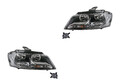 Scheinwerfer Set Links Rechts passend für Audi A3 8P 08/08-08/12 H7 H7 + Nebels.