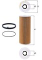 MAHLE Ölfilter OX 381D Filtereinsatz für AUDI PORSCHE VW A8 C6 A4 A6 B7 B8 8T3