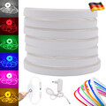 Neon LED Stripe Streifen 12V 2835 Flex Lichtschlauch Leiste Band Touch Dimmbar