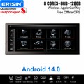 12,3" 8 Kern 8GB+128GB Android 14 Autoradio Navi Für Audi Q5 GPS CarPlay 4G DAB+