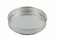Spiegeltablett Silber Gold Dekoration Runder Spiegel Tischspiegel Deko Tablett