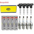 4x MAGNETI MARELLI Zündspule +4x NGK Zündkerze Laser Iridium für Toyota Yaris