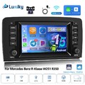 2+64G Android 15 Autoradio Carplay GPS Für Mercedes-Benz R-Klasse W251 R350 +Kam