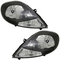 Scheinwerfer Set für Nissan Primastar Opel Vivaro Renault Trafic II H4 Schwar
