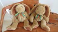 Hase Plüschtier Osterhase  Stofftier Spielzeug 45cm braun Plüschhase 2x vorhande