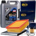 FILTERSET INSPEKTIONSPAKET+LIQUI 5W30 passend für OPEL COMBO X12 CDTI 1.6+2.0