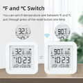 TUYA WiFi Smart Thermometer Hygrometer Temperaturmesser für Alexa Google Home DE