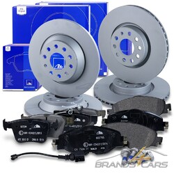ATE BREMSSCHEIBEN +BELÄGE VORNE+HINTEN FÜR AUDI A3 SEAT SKODA KODIAQ VW GOLF 7ATE BREMSENSET Ø312/300 # ALLE MODELLE SIEHE ANGEBOT