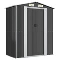 Metall Geräteschuppen Gerätehaus Gartenhaus Satteldach Pultdach Verzinkter Stahl