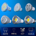 GU10 GU5.3 MR16 LED Leuchtmitt 3W 4W 5W 7W Spot Birne Lampe Strahler Licht Lot