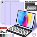 QWERTZ Bluetooth Tastatur mit Hülle Für iPad 10. Gen 10.9 / 11. Gen (A16) 2025